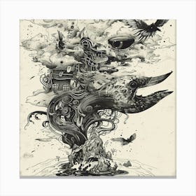 Doodles By Daniel Canvas Print