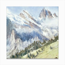 Alpine Landscape Canvas Print