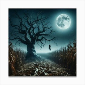 Haunted Forest Canvas Print