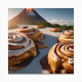 Cinnamon Bun Is 1 Canvas Print