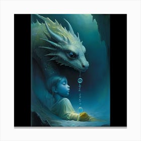 Dragon Girl Cycle 2 Canvas Print
