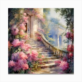 Gossamer Gardens: Sensual Tapestry of Colours Canvas Print