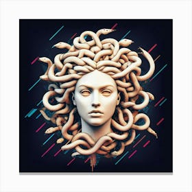 Medusa Head Canvas Print