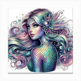 Mermaid 1 Canvas Print