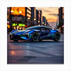 Car Art 2 Canvas Print