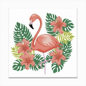 Flamingo 3 Canvas Print