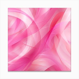 Abstract Pink Background Canvas Print