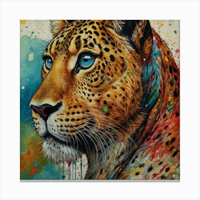 Leopard 4 Canvas Print