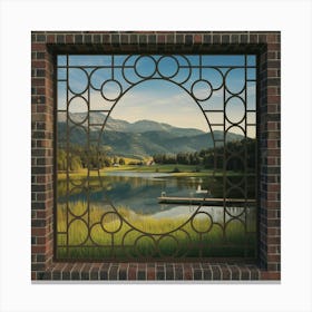 Buena Vista De Ventana Canvas Print