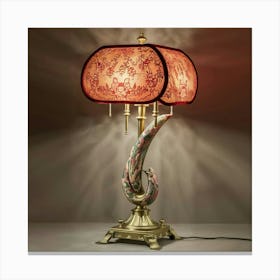 Table Lamp 3 Canvas Print