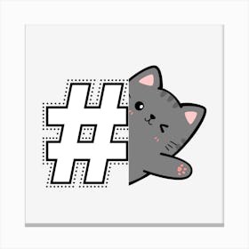 HashCat Canvas Print