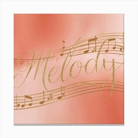 Melody 3 Canvas Print