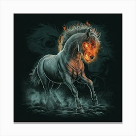 Mythical Horse 1 Canvas Print