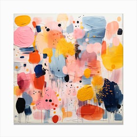 Abstract Painting Canvas Print