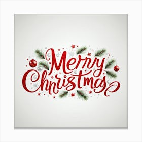 Merry Christmas 9 Canvas Print