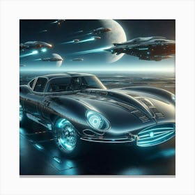 Futuristic Car 5 Canvas Print