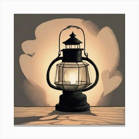 Lantern Stock Videos & Royalty-Free Footage Canvas Print