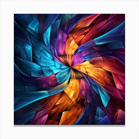 Abstract Swirl Canvas Print