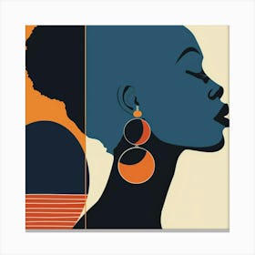 African Woman Canvas Print 2 Canvas Print