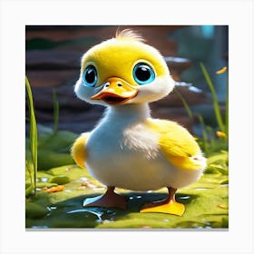 Ducky Canvas Print