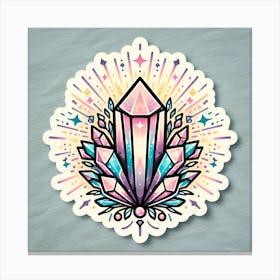 Crystal Quartz Canvas Print