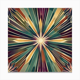 Abstract Background Vector Canvas Print