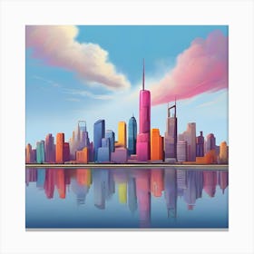 Cityscape 1 Canvas Print