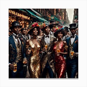 Nyc Fashion Week Canvas Print