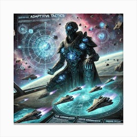 Void Commander Astaris Adaptive Tactics Canvas Print