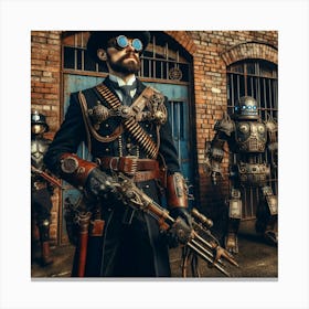 Steampunk 4 Canvas Print