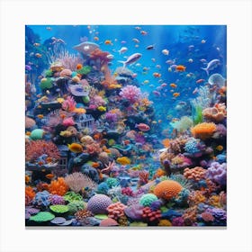 Coral Reef 1 Canvas Print