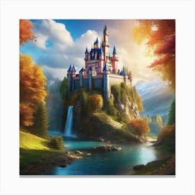 Cinderella Castle 31 Canvas Print