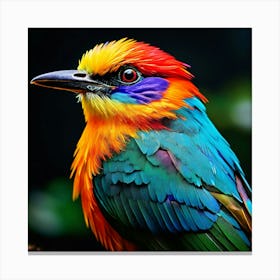 Colorful Bird 2 Canvas Print