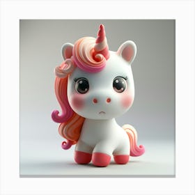 Cute Unicorn 880 Canvas Print