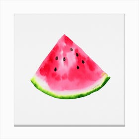 Watermelon Watercolor Artwork 1 Canvas Print