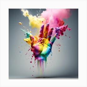 Hand Givers Canvas Print