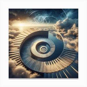 Spiral Staircase 3 Canvas Print