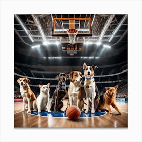 Basketball Canvas Print