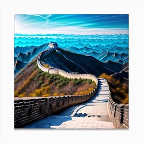 Great Wall Of China Canvas Print