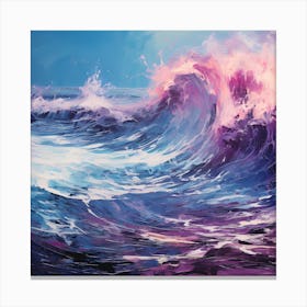 Purple Tides Canvas Print