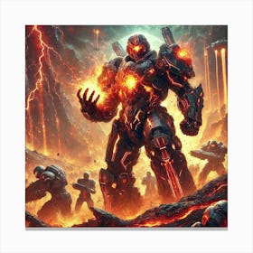 Warlord Atrion Scifi Canvas Print