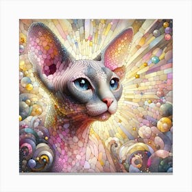 Sphynx-cat Canvas Print