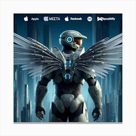 Halo 8 22 Canvas Print