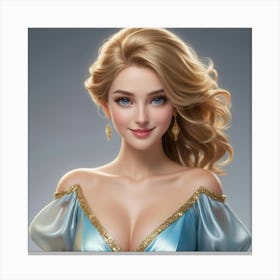 Cinderella 45 Canvas Print