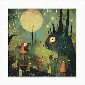 Fairytale Forest 6 Canvas Print