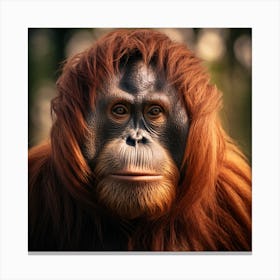 Orangutan Canvas Print