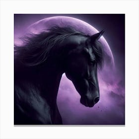 Dark Horse 2 Canvas Print