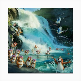 Little Mermaid 1 Canvas Print