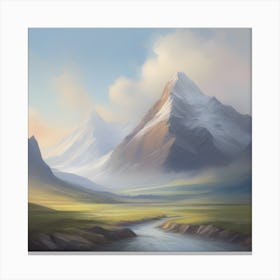 Landscape Painting 6 Canvas Print