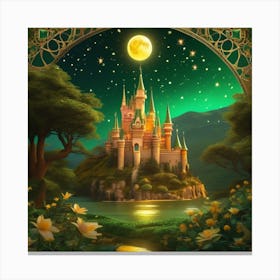 Fairytale Castle 11 Canvas Print